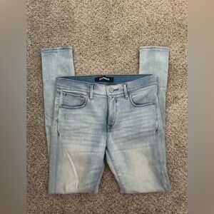 Express Skinny Jeans 6R Light Wash Legging Mid Rise Stretch + Denim Perfect NEW